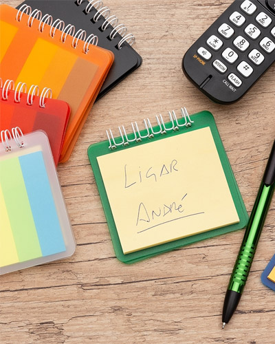 Bloco de AnotaÃ§Ãµes com Autoadesivos Personalizado