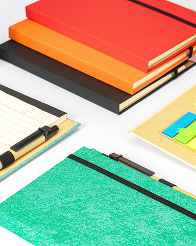 Bloco de Anotacoes com Autoadesivos e Caneta Personalizado