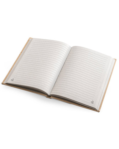 Caderno A5 em Casca de coco Personalizado
