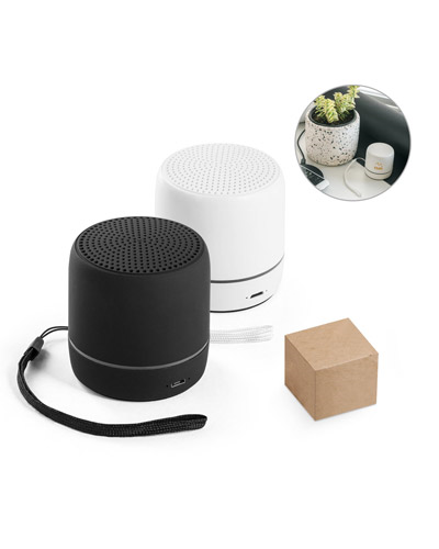 CAIXA DE SOM COM LED PERSONALIZADA