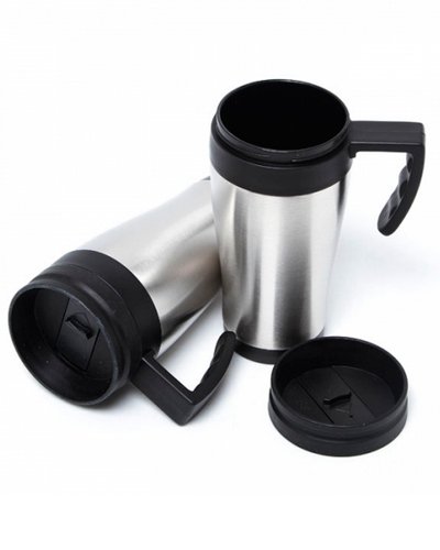 Caneca Inox 400ml Personalizada para Brinde