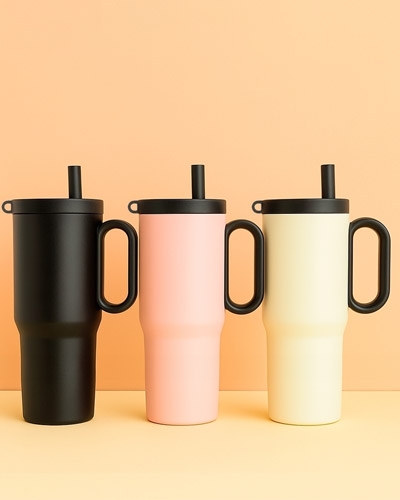 Caneca personalizada para feiras e eventos corporativos