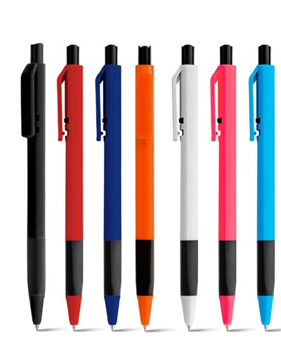 Caneta Colorida Triangular Personalizada