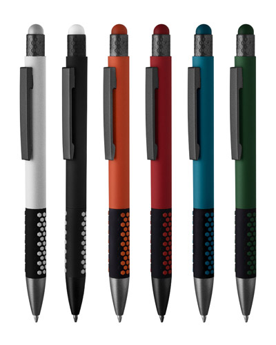 CANETA COM PONTEIRA TOUCH EM METAL PERSONALIZADA