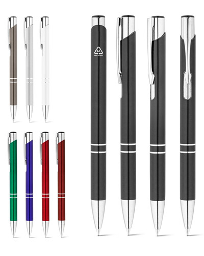 CANETA EM ALUMUNIO ESFEROGRAFICA PARA BRINDES