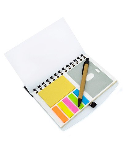 CARDENO COM POS IT DE ANOTACOES PERSONALIZADO