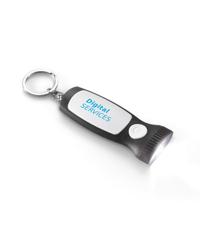 Chaveiro com ABS com luz LED