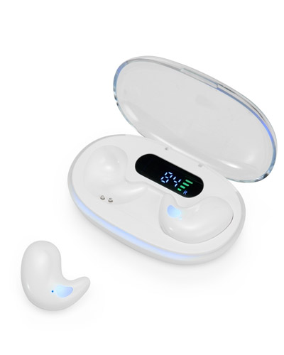 Fone de Ouvido Bluetooth com Case Carregador Personalizado