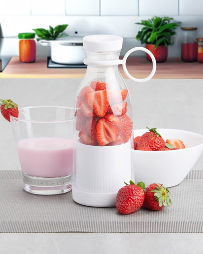 Garrafa com Misturador Personalizada