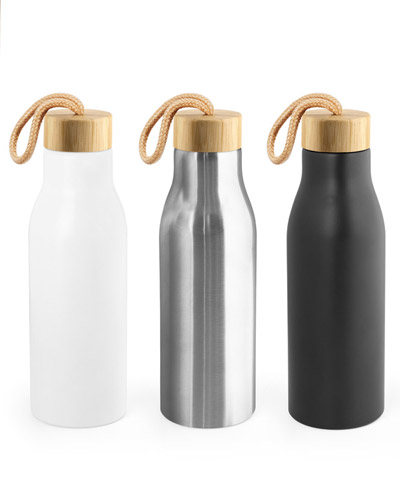 Garrafa de inox personalizada para colaboradores