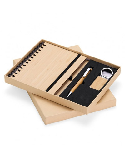 Kit Executivo Ecologico 3 PeÃ§as Personalizado