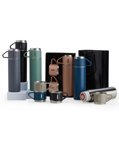 KIT GARRAFA TERMICA 450ML PERSONALIZADO