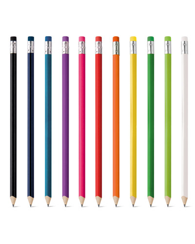 Lapis Apontado Personalizado com Borracha