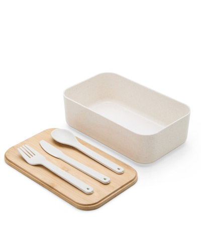 Marmita Fibra Trigo Para Brindes Personalizada