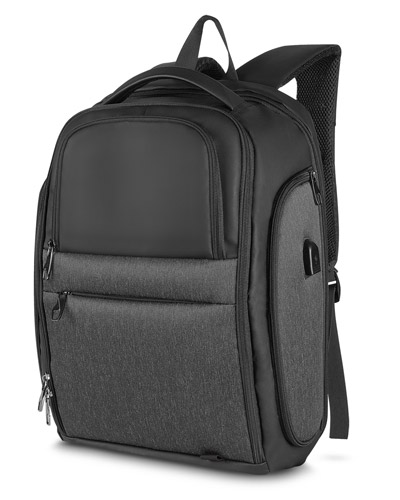 Mochila em Poliester com Compartimento para Notebook