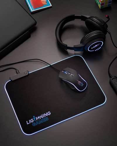 Mouse PAD RGB Personalizado