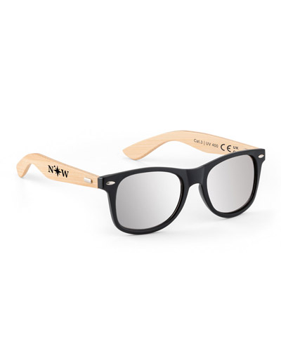 Oculos de Sol com Armacao em Bambu Personalizado