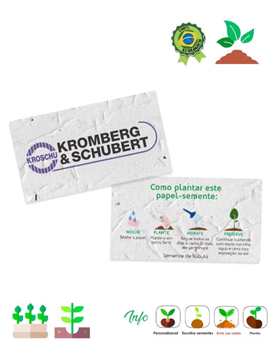 Papel Semente Personalizado