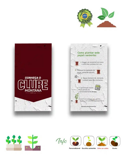 Papel Semente Personalizado