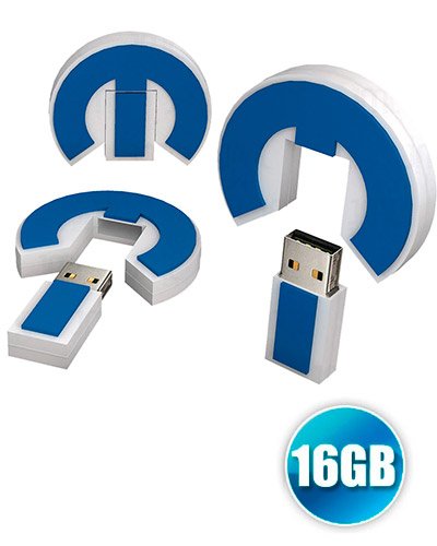 Pen drive emborrachado 16GB