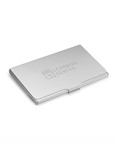 Porta Cartoes de Aluminio Personalizado para Brindes
