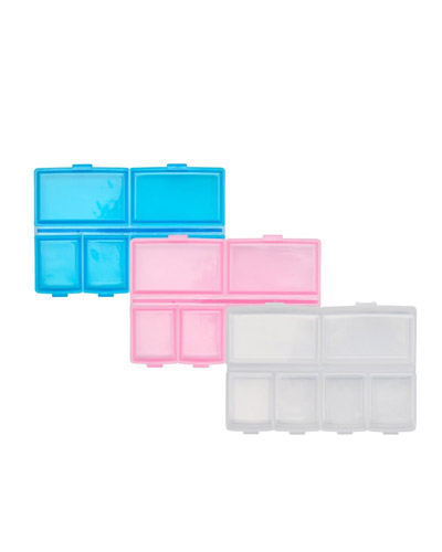 Porta Comprimidos com Divisorias para Brindes