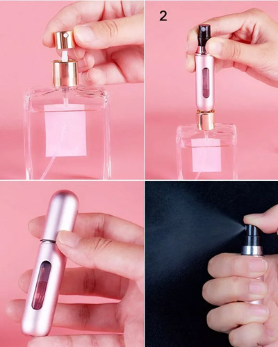 Porta Perfume Recarregavel Personalizado