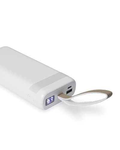 Power Bank Personalizado 20.000mAh com Lanterna