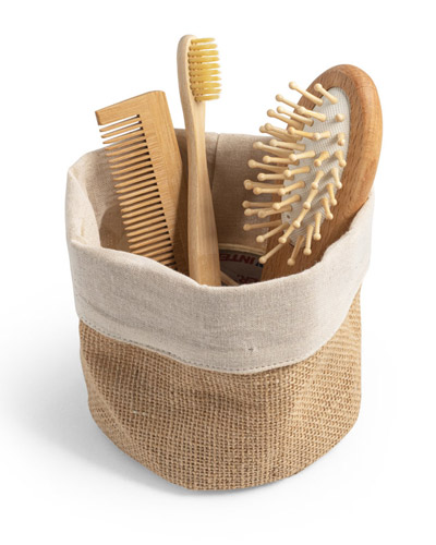 Sacola Personalizada em juta e Algodao