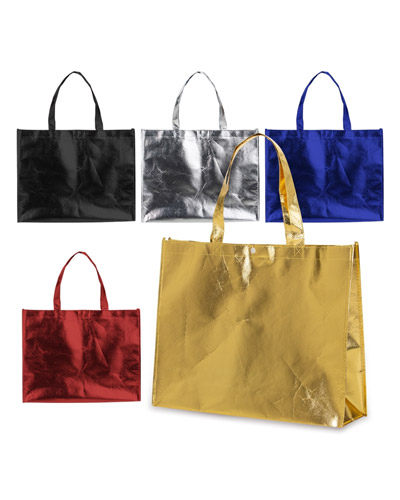 Sacola TNT metalizada personalizada