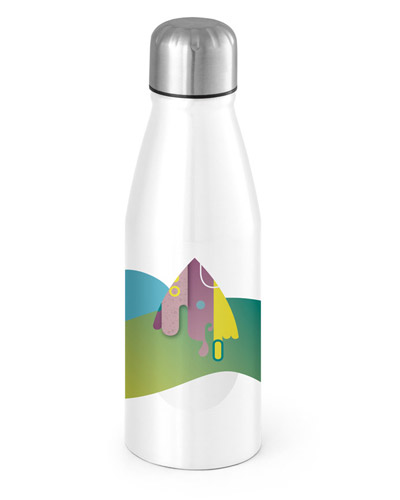 SQUEEZE 500ML EM INOX PERSONALIZADA