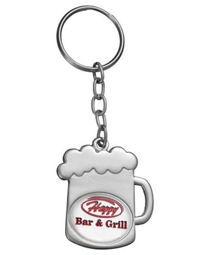 Chaveiro Miniatura de Caneca de Chopp - Chaveiros Criativos Personalizado