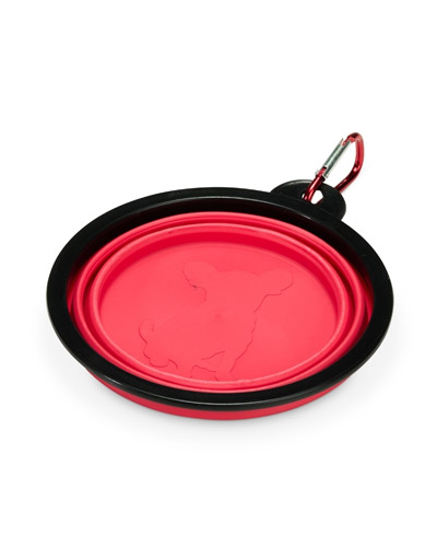 Tigela retratil para pet 350ml personalizada